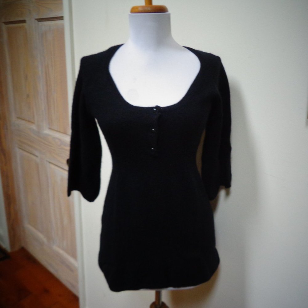 Future Paradise 3/ Slv 100% Cashmere Sweater Sz S